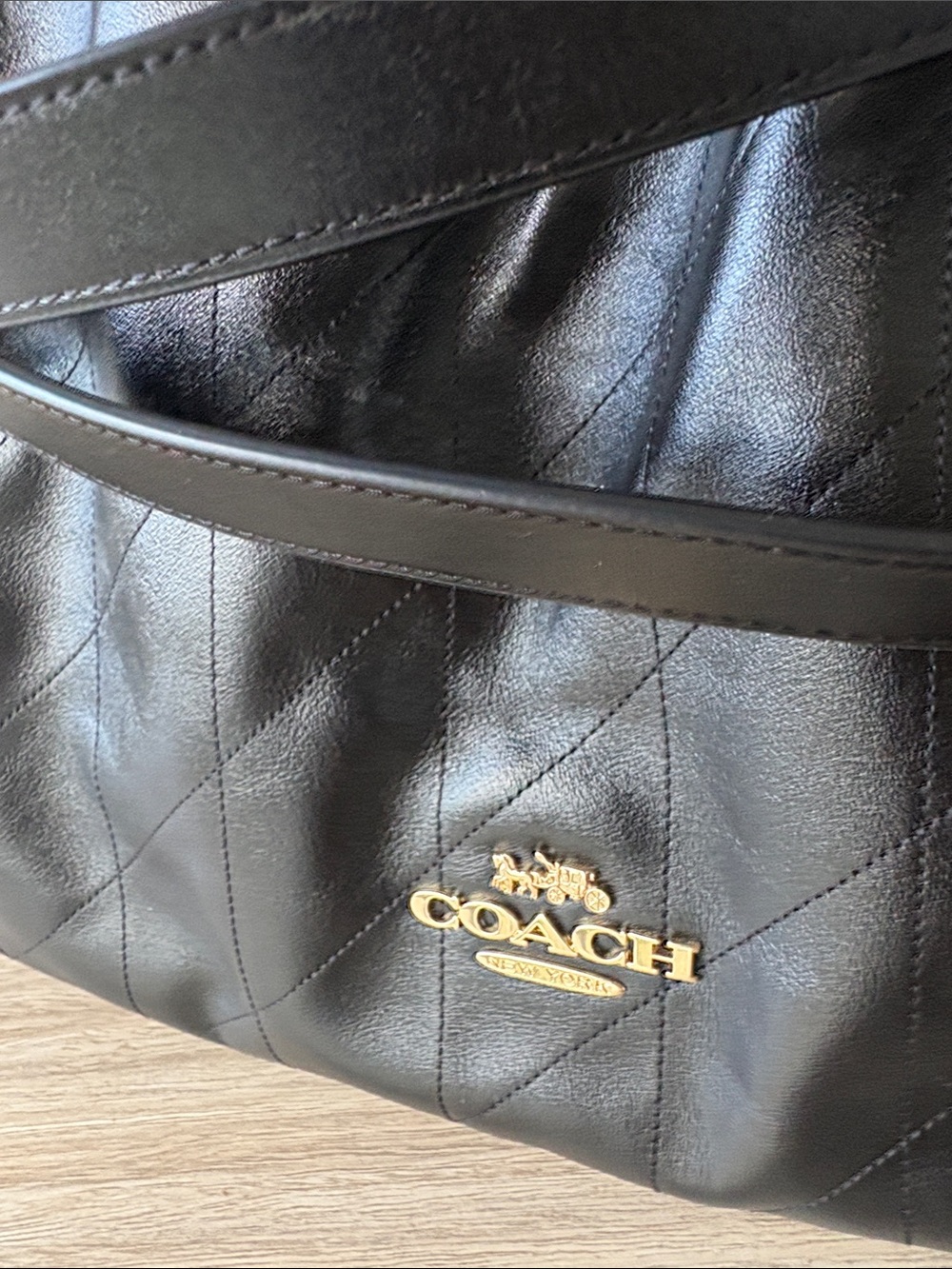 Coach evelyn large quilted - Picture 3 of 12